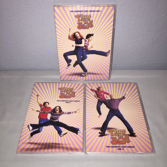 Dvd Used That 70's Show Season 1 Set *Incomplete Missing 6 Episodes On Disc 3* - Picture 1 of 3